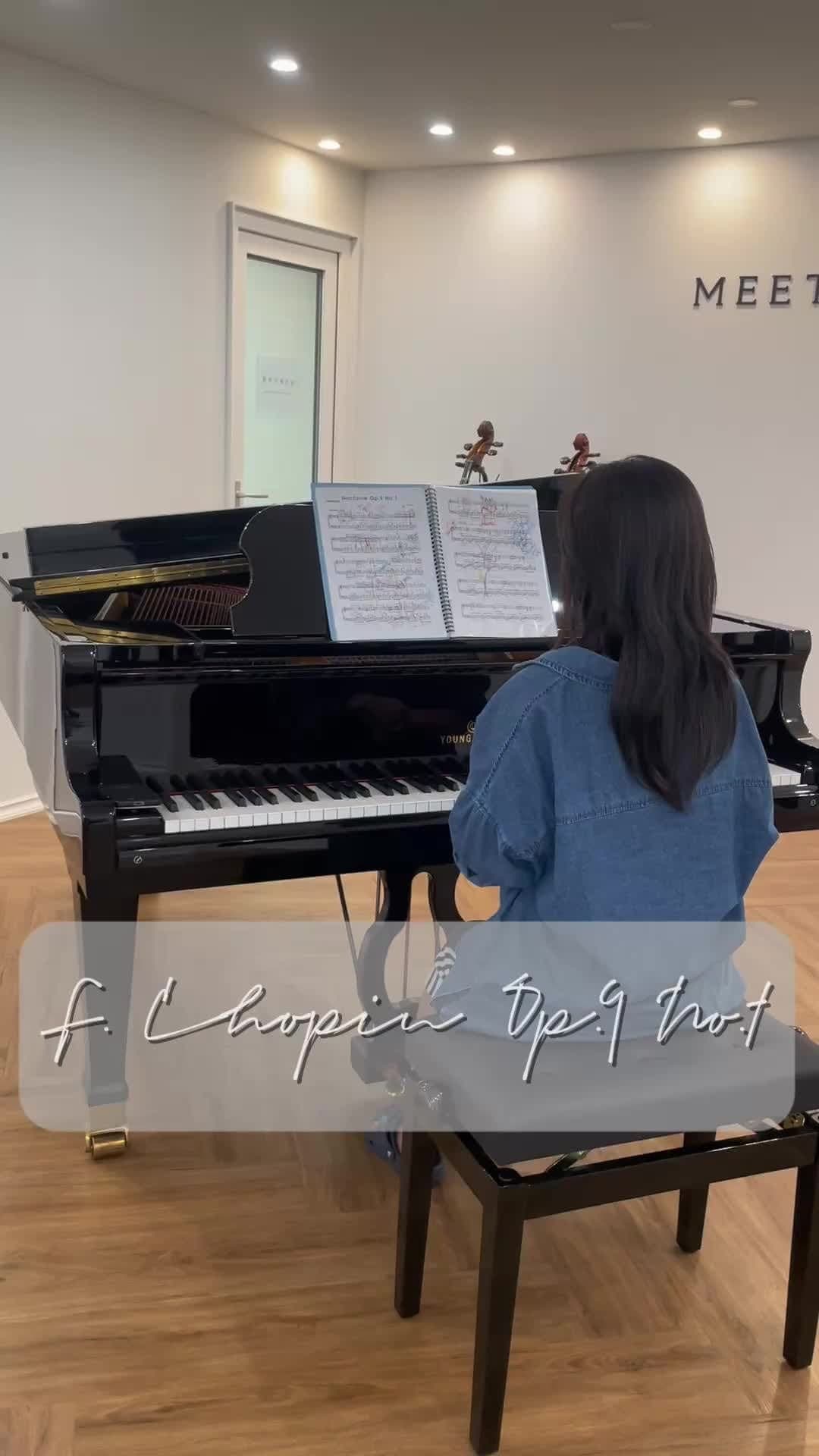<Chopin nocturn Op.9 No.1 > 이은O 수강생님